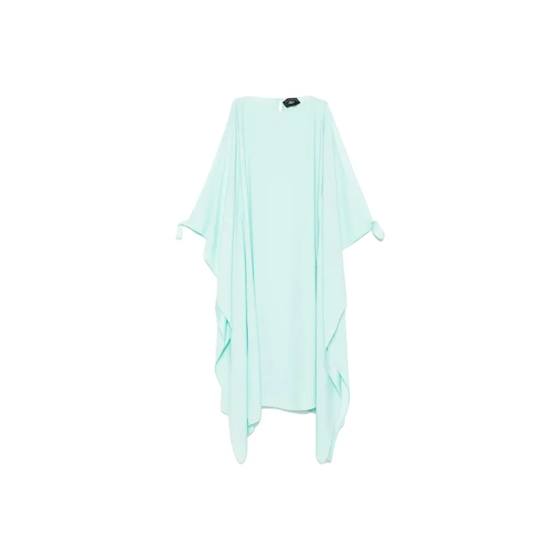 TALLER MARMO Long Sleeved Dress Women's Aqua Green-0