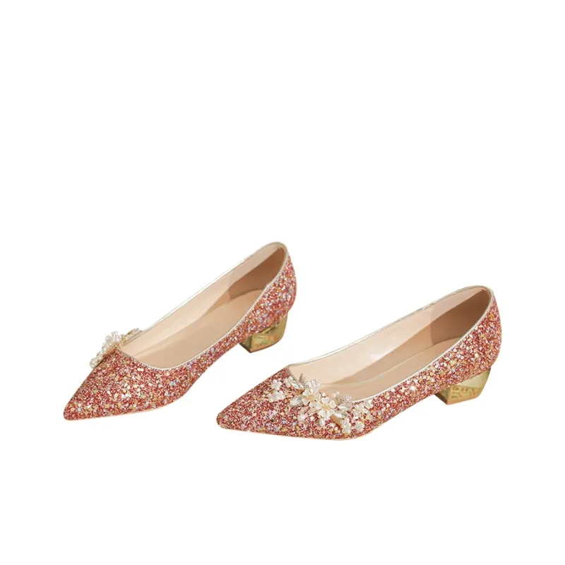 TADSW Chunky Heel High Heels Women's-4