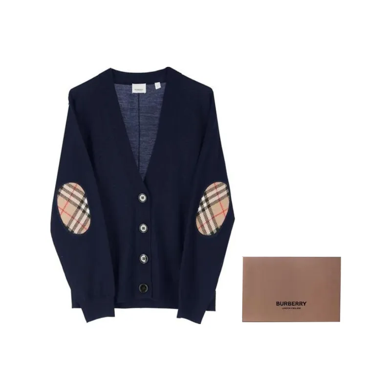 Burberry Knitwear Women's Marine Blue-7