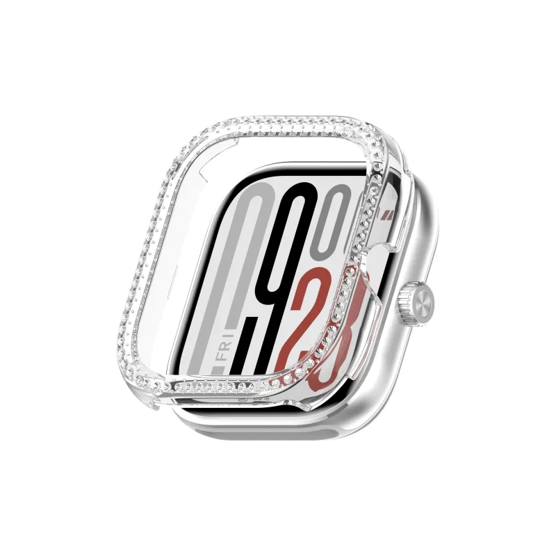 Vobafe Compatibility With Red Beige Watch5/4 Watch Case Unisex-1