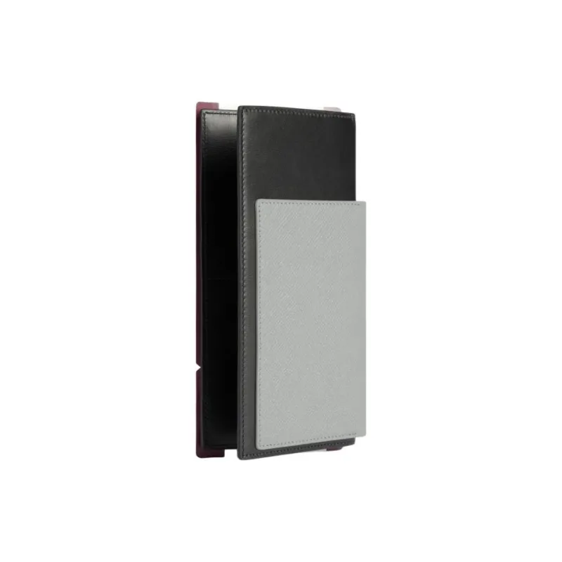 Balenciaga Cow Leather Wallet Men's Gray-1