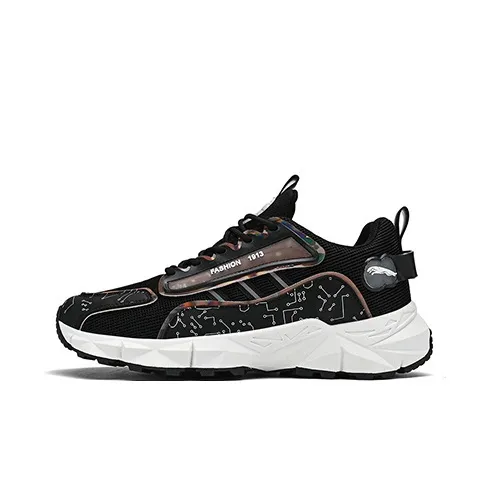 Green Feet Anti Slip Wear Resistant Low Top Chunky Sneakers Men's-10