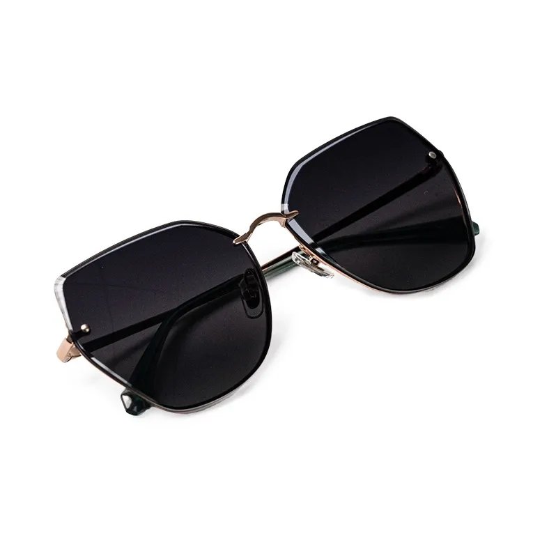 HELEN KELLER Irregular Shape Sunglasses Unisex-4