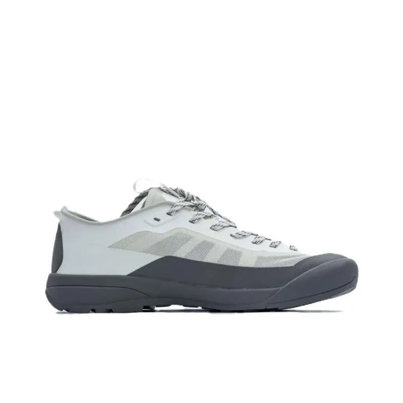 Arcteryx Konseal Lt Slip Resistant Low Top Hiking Shoes Men's White Gray-1