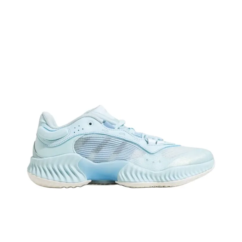 Adidas PRO VENTILATE Cushioning, Wear Resistant Low Top Basketball Shoes Men's Blue-1