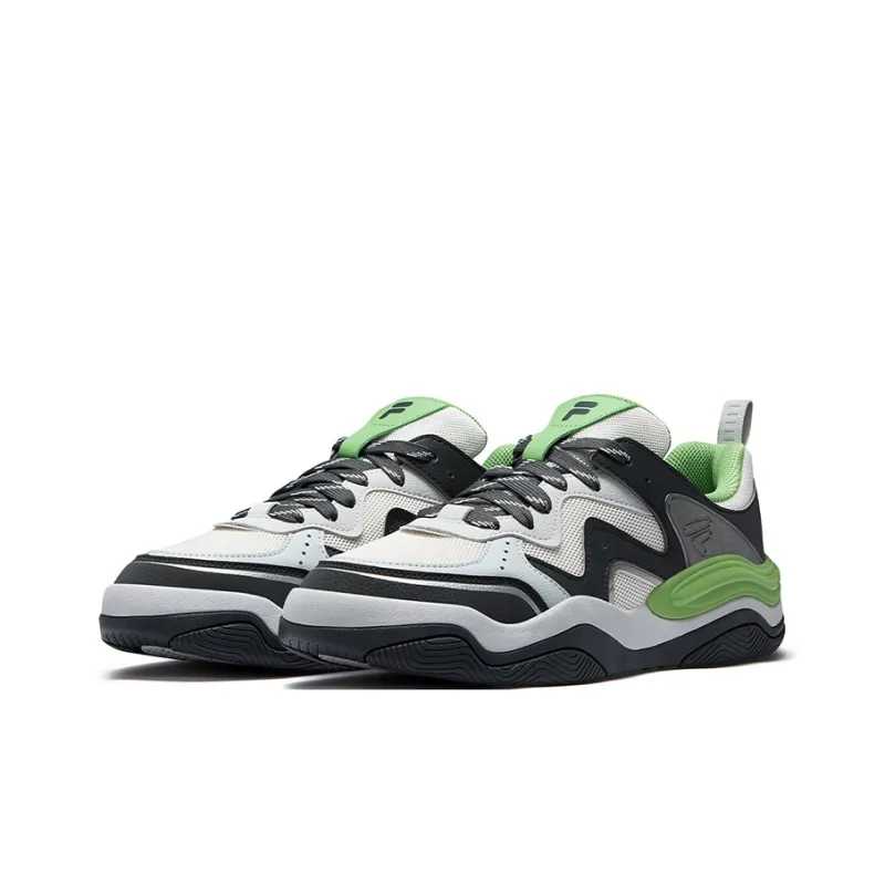 FILA FUSION KICK III Skateboarding Shoes Low Top Skateboard Shoes Men's Solar Rock Gray-2