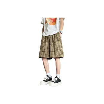 WKOOG Casual Shorts Unisex Khaki