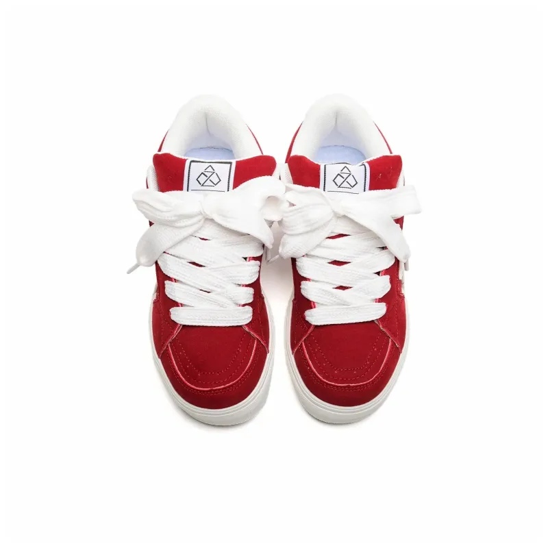 T628 Stars Puffy Shoes Slip Resistant, Abrasion Resistant, Lightweight Low Top Skateboard Shoes Unisex-122