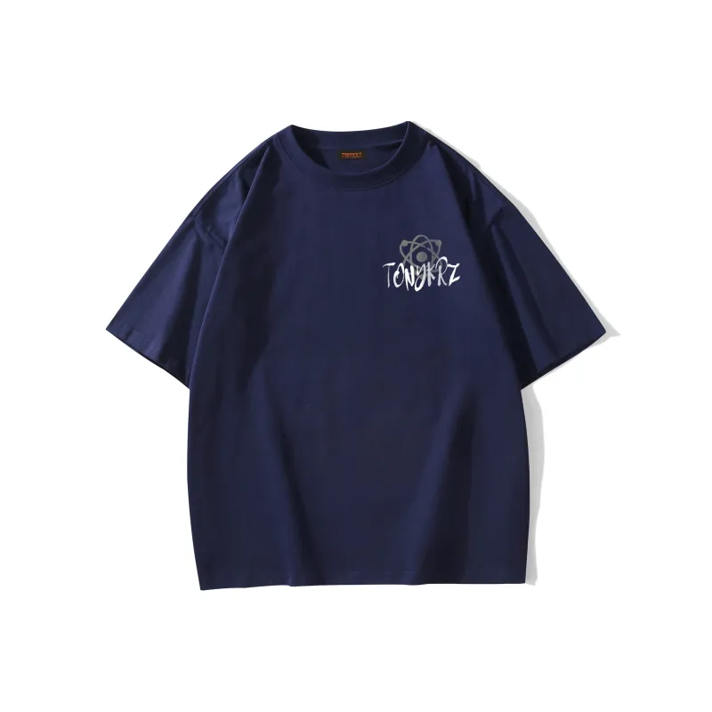TONYKRZ T Shirts Unisex Navy Blue-1