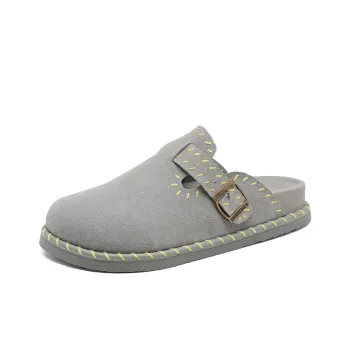 Year By Year Rubber Sole Slip Resistant Closed Toe Slippers Unisex