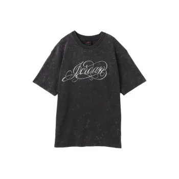 Jordan GFXAS WJ SS OS SWCRYSTL T Shirt Unisex Gray