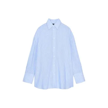 ZARA Shirts Women's Blue/White