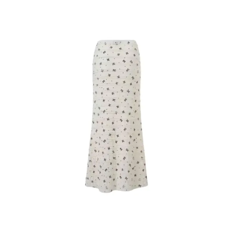 MIMOSA CHUR Casual Long Skirt Women's-1