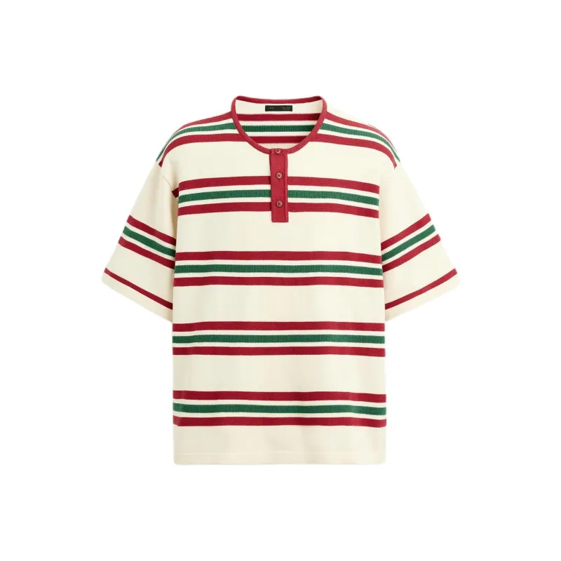 ZARA T Shirts Men Red-0