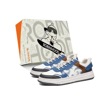 ROBINHOOD Slip Resistant, Abrasion Resistant, Lightweight, Breathable Low Top Skateboard Shoes Men's Box Included