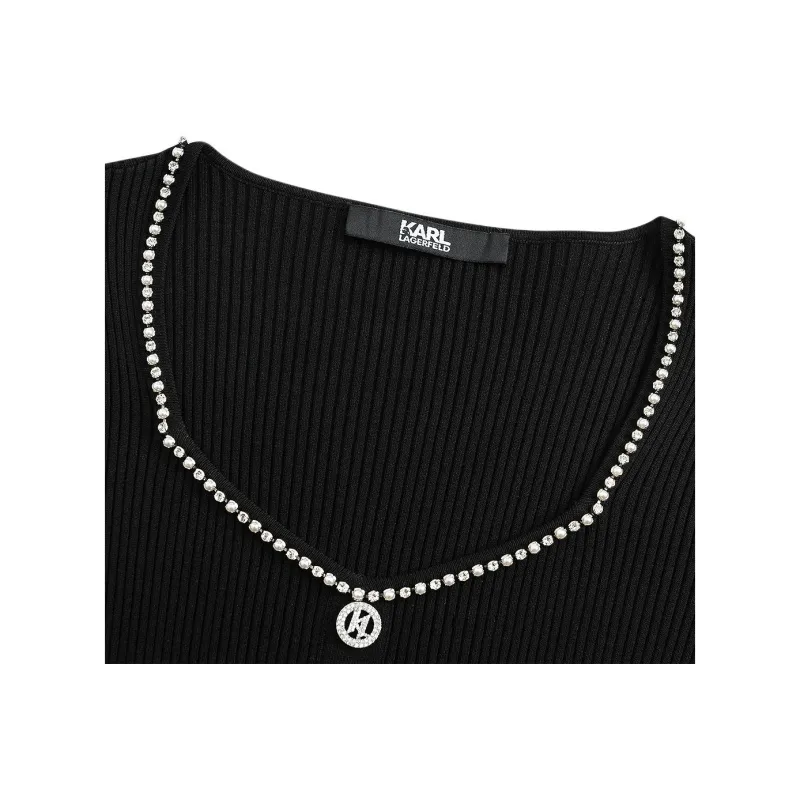 KARL LAGERFELD SS25 T Shirt Women's Black-2