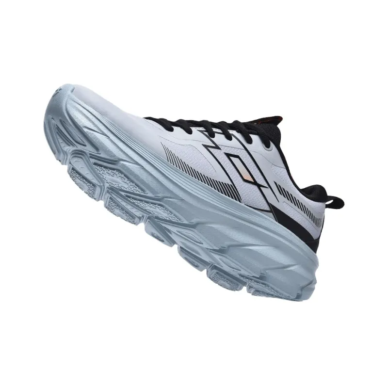 LOTTO Cushioning Rebound Abrasion Resistant Lightweight Slip Resistant Low Top Trail Running Shoes Men's Gray-4
