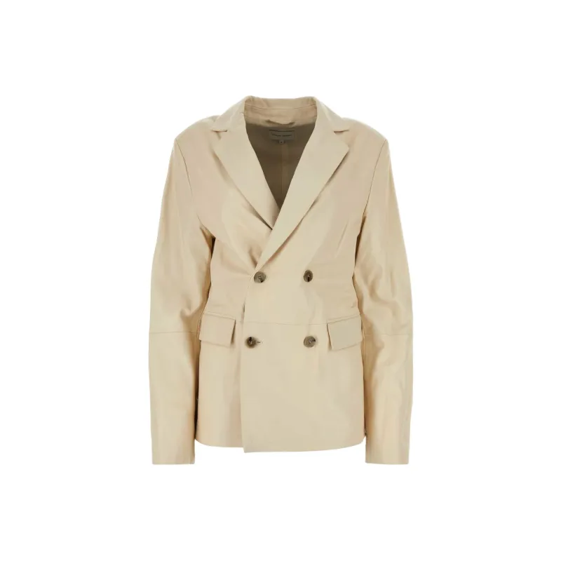 Loulou De Saison Business Suit Coat Men's Ivory-0