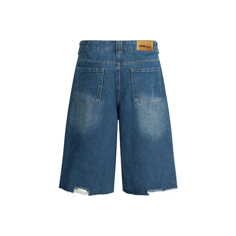 Jeep Denim Shorts Unisex-7