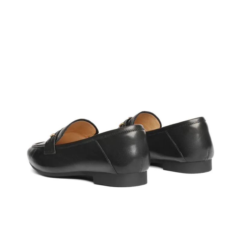 BELLE Loafers Women's Black, Ecru-1
