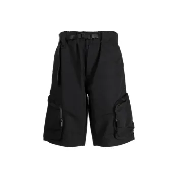 White Mountaineering Cargo Shorts Men's Black