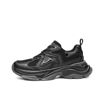HLA The Mountain Is Not In The High Series Height Increasing Breathable Low Top Chunky Sneakers Men's