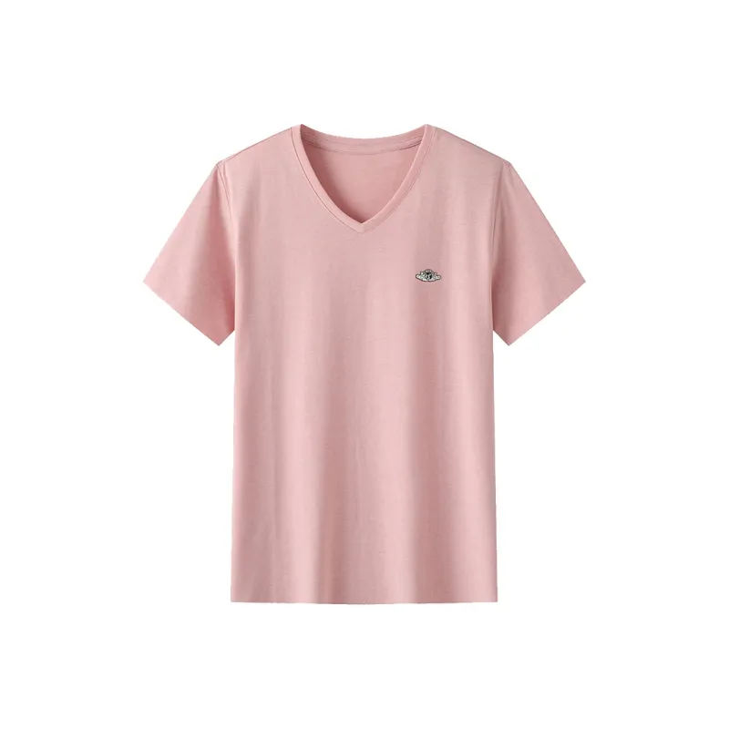 ARTSDON T Shirts Men Cherry Blossom Pink-0