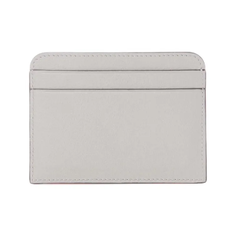 Chloe ICONIC Grain Buffalo Leather Card Holder Card Holder Women's Wild Gray-1