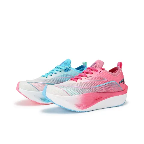 PCSC Cushioning Anti Slip And Wear Resistant Breathable Support Low Top Running Shoes Men's Pink Blue Mismatched
