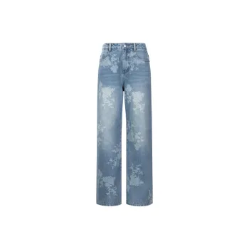 Three Quarters Jeans Women's Blue