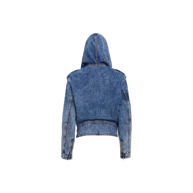 Alaia SS25 Jackets & Coats Women's Light Blue-1
