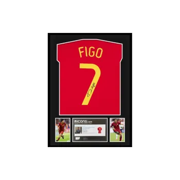 Three For Portugal National Team Jersey Exquisite Mounting, Outer Frame Approx. 65x85cm