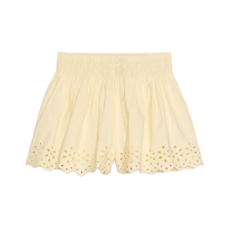 ZARA Casual Shorts Women's Cream-0