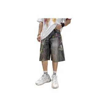 CORNILOT Denim Shorts Unisex Blue