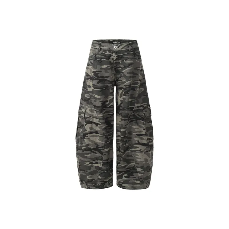 Vine Color Cargo Pants Women's Camouflage-0