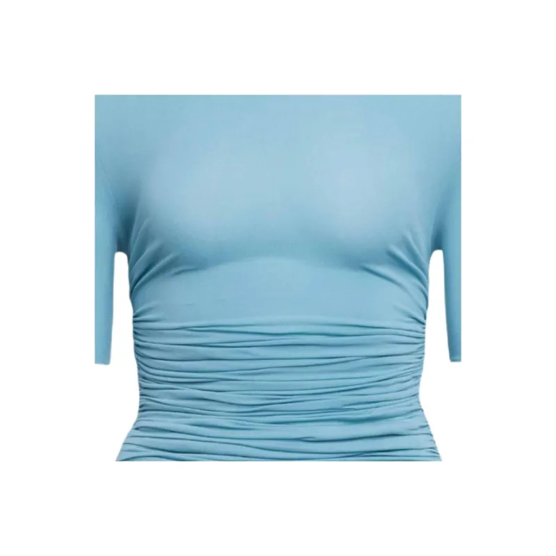 Alaia T Shirts Women's Blue-1