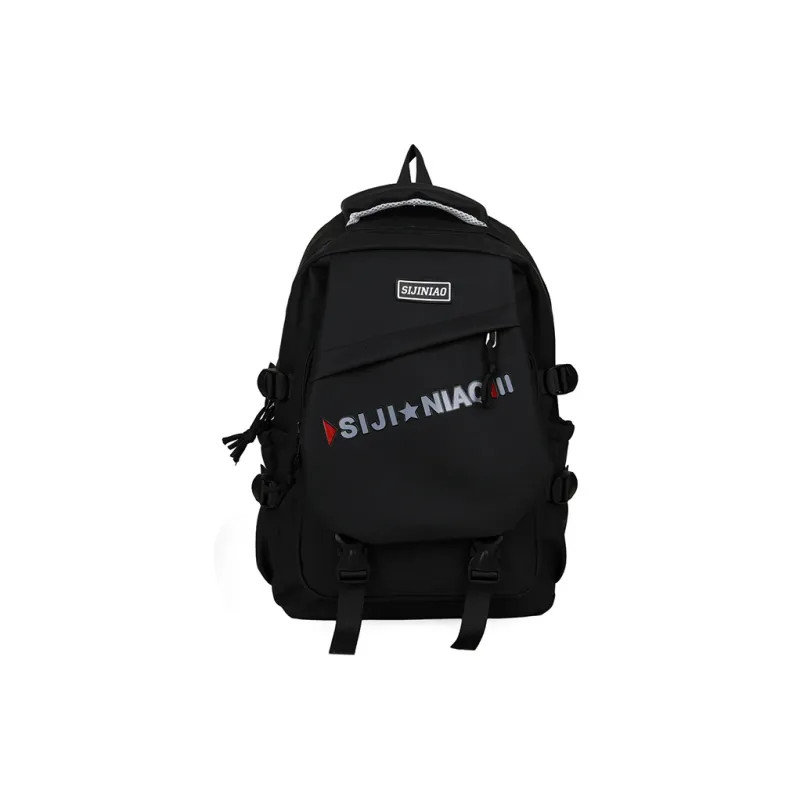 AIBAG Oxford Backpack Unisex Gray/Black/Red/Green/Blue/White-0