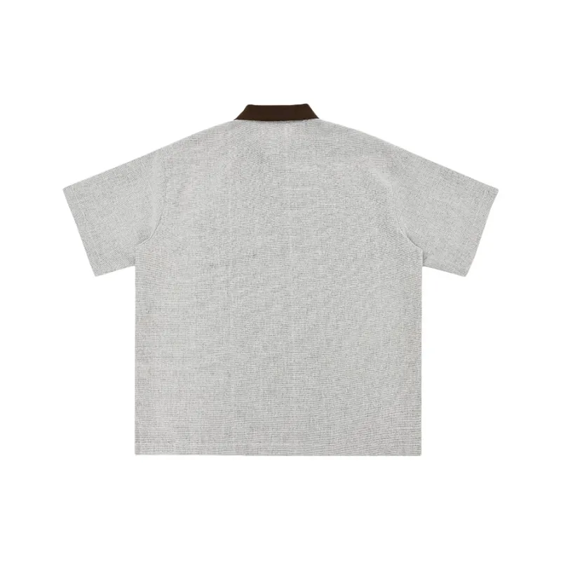 SINBOS T Shirts Men Gray Coffee-1