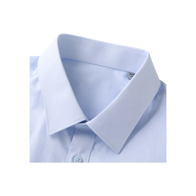 ARTSDON Shirts Men Light Blue Pattern-2