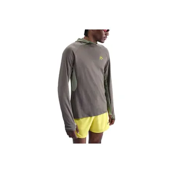 Nike Men's Dri FIT Uv Hooded Running Top