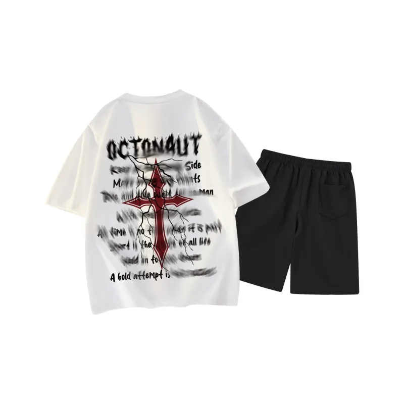 Small Columns Under The Sea Casual Sportswear Unisex-0