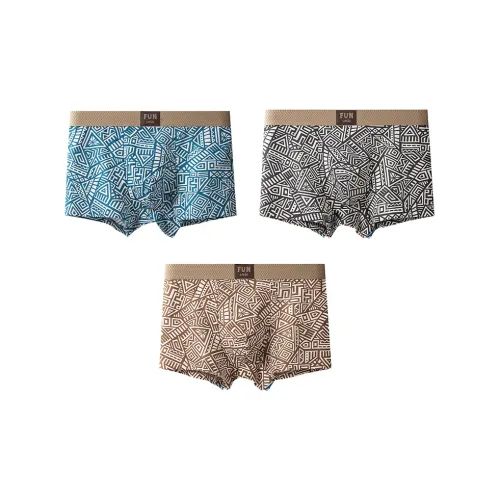 DAFENQIMIMA Underpants Men's 3 Pack