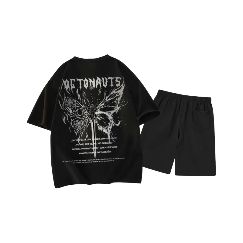 Small Columns Under The Sea Casual Sportswear Unisex-10