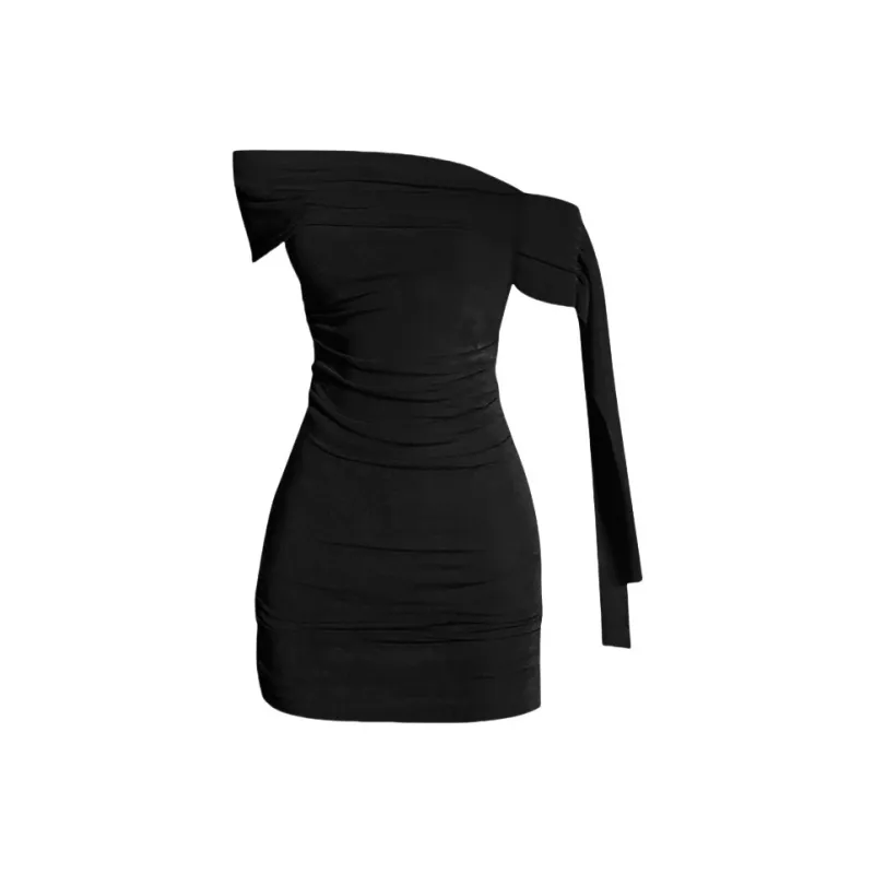 Mu Xiao Xin Short Sleeved Dress Women's-4