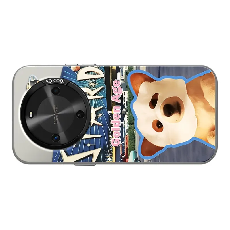 YAOCAI Acrylic Material Facial Mask Puppy Phone Cases Compatibility With MVMOM 30/20 Trendy And Cool-4