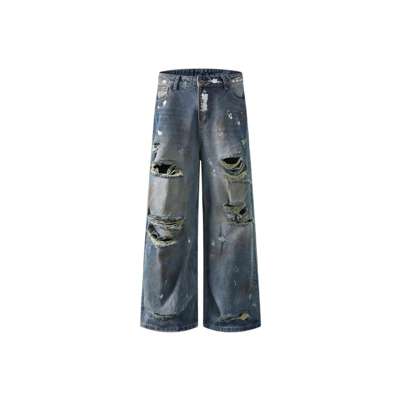HKRXEC Jeans Men Blue-0