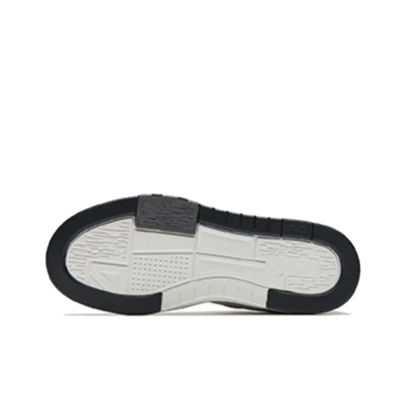 Anta Street Play LITE Anti Slip Wear Resistant Low Top Skateboard Shoes Women's Black White-4