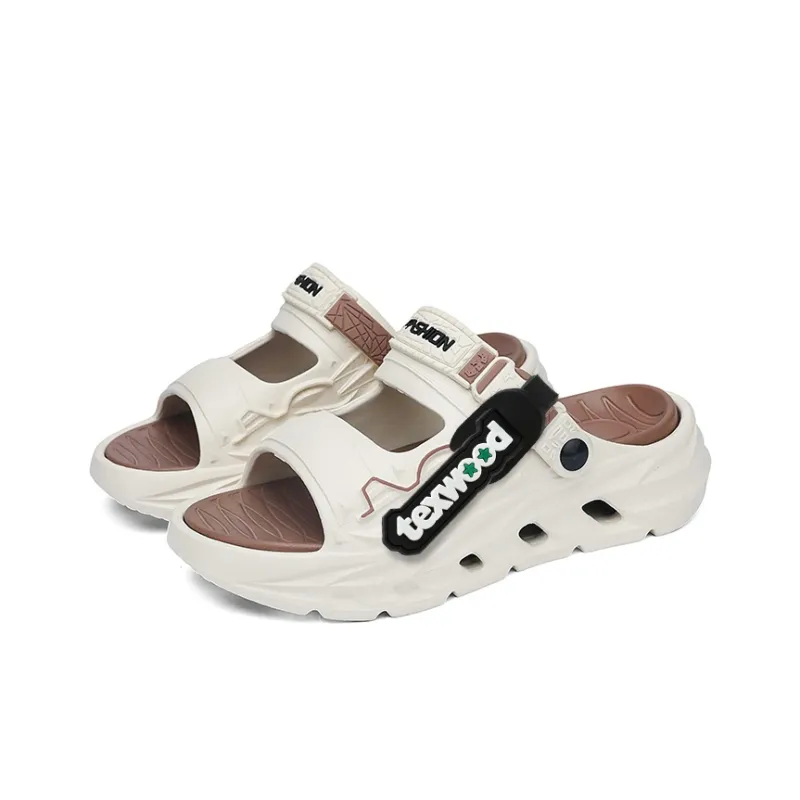 TEXWOOD Beach Sandals Unisex Green Blue Black Beige Brown-14