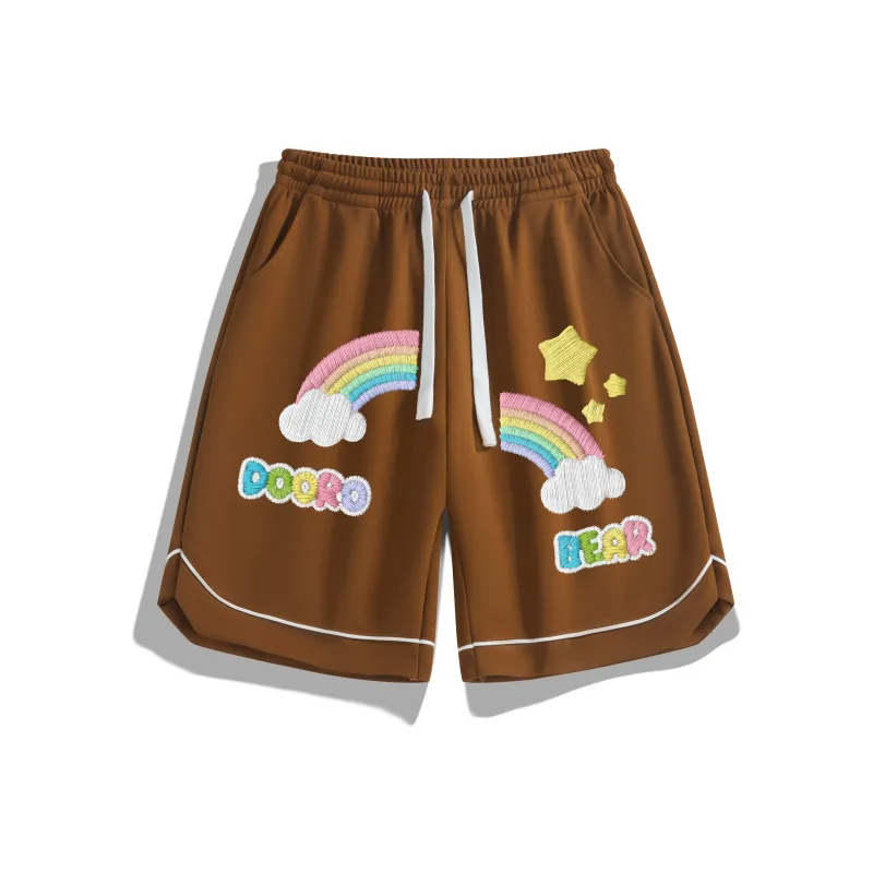Budding Bear Casual Shorts Unisex-6