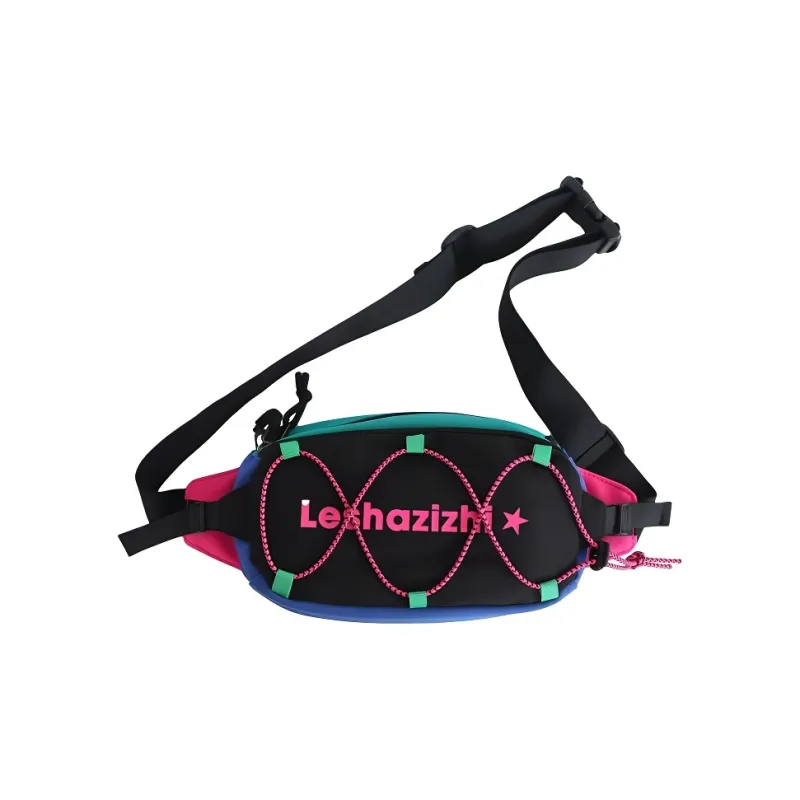 LETOO Nylon Shoulder Bag, Crossbody Bag, Fanny Pack Regular Unisex Multicolor-2